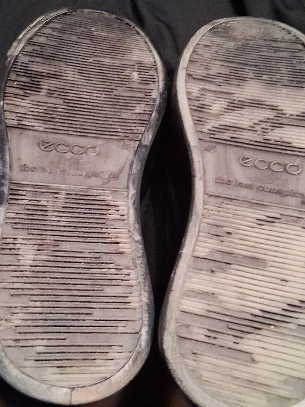 ECCO BlackPremium Leather Lace-Up Sneakers The Last Conspiracy